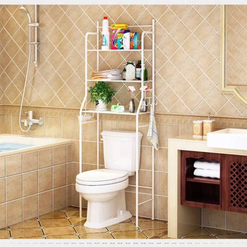 Étagère WC Multifonction – Toilet Rack Gain de Place