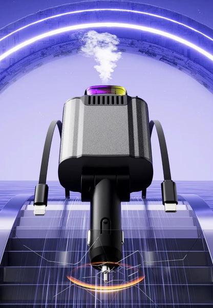 CHARGEUR DIFFUSSEUR POUR VOITURE 6 EN 1