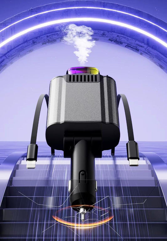 CHARGEUR DIFFUSSEUR POUR VOITURE 6 EN 1