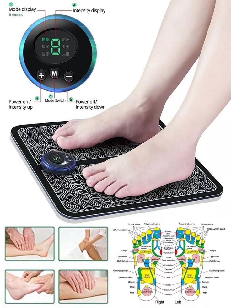 MASSEUR DE PIEDS EMS – RELAXATION INTELLIGENTE À DOMICILE
